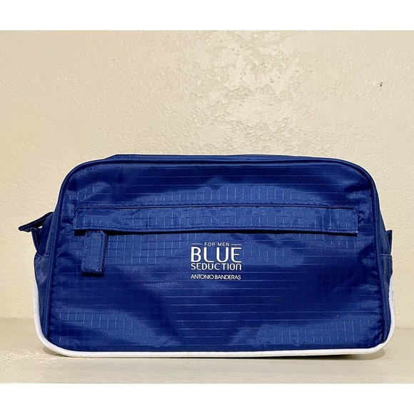 Antonio Banderas Blue Seduction for Men Travel Bag - Picture 1 of 5